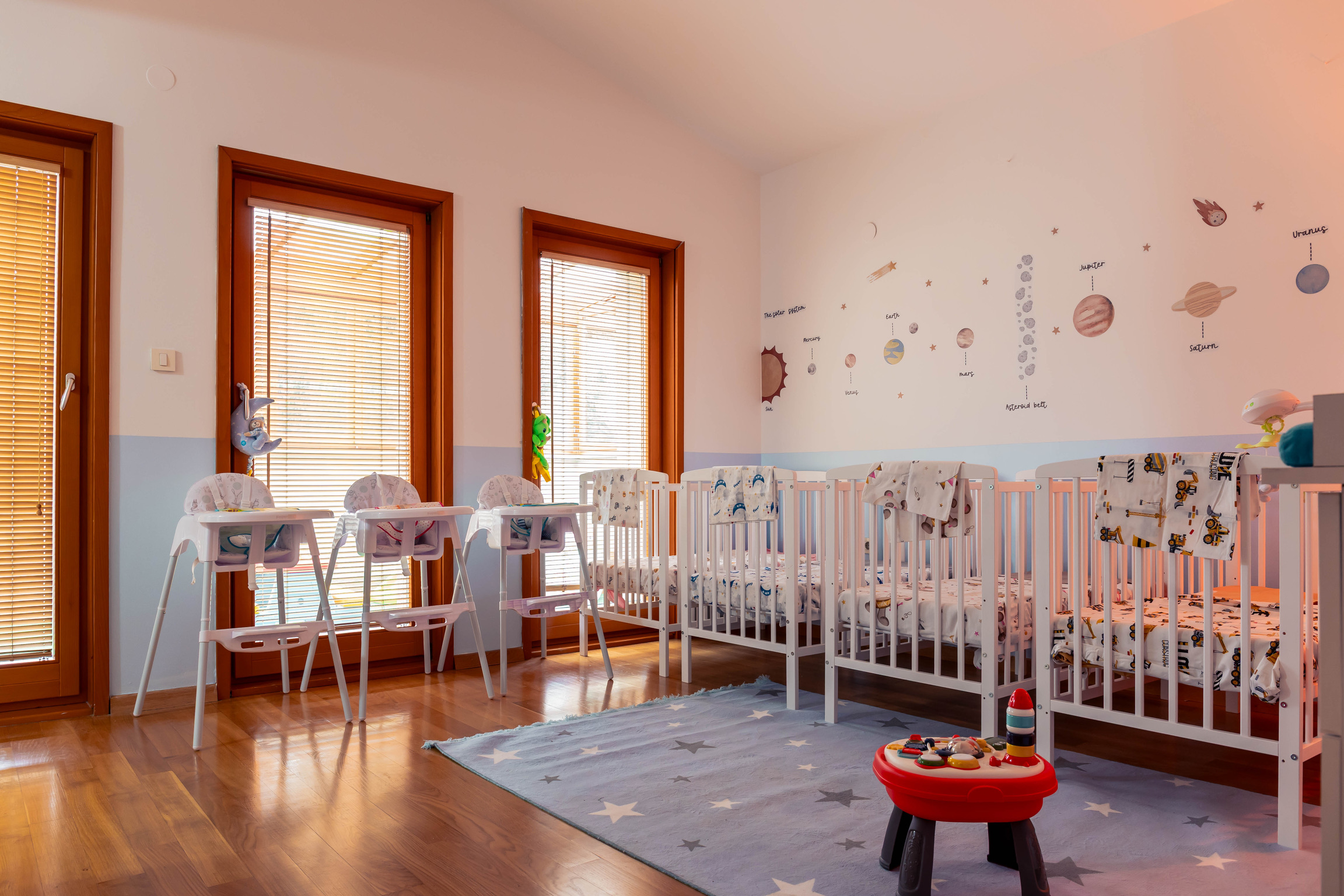 Our cozy infant nursery